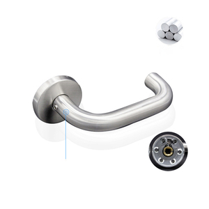 מנעול הדלת בצורת ידית u מותאם אישית לדלתות אש נירוסטה 304 דלת אש ביתית - Product Image 2