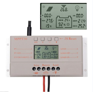 Rohs Certified 12v 24v 30A MPPT <strong>Solar</strong> <strong>Charger</strong> <strong>Controller</strong> High Efficiency 12v <strong>Solar</strong> Charge <strong>Controller</strong> - Product Image 2
