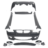 Kit carrosserie M power style pour BMW série 5 E60 2003-2010 Kit carrosserie pare-chocs de voiture style M5 Pare-chocs avant Jupe latérale diffuseur arrière