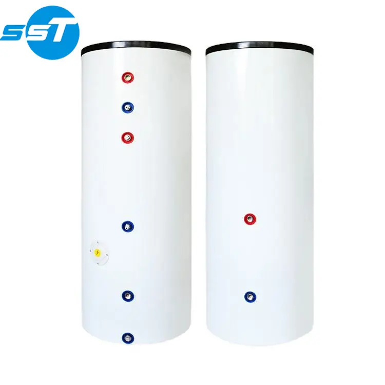 SST Manufacturer tangki pompa panas 100L-1000L, pompa panas rumah stainless steel SUS316L dengan koil