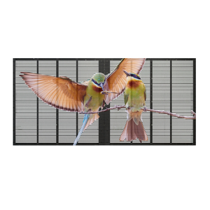 Écran LED transparent pour fenêtre en verre GoldenAnt, haute transparence, couleur pleine, résolution 8K, luminosité 1500 cd, P2.976-6.25 - Product Image 1