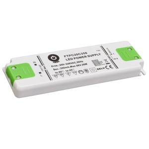 Alimentation LED Mean Well FTPC20C350 20W 350mA, convertisseur AC/DC à courant constant, monocanal - Product Image 1