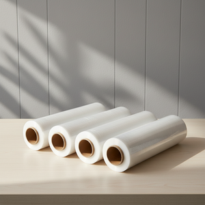 Rotolo di <span class=keywords><strong>Film</strong></span> <span class=keywords><strong>Estensibile</strong></span> per Alimenti 20mic ad Alta Resistenza per Cantieri Edili, Rotolo di Pellicola Plastica/Rotolo di Pellicola per Imballaggio - Product Image 1