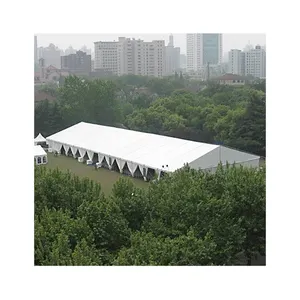 2024 Hot Sale High Quality Outdoor heavy waterproof aluminum structure warehouse tent white for temporary storage