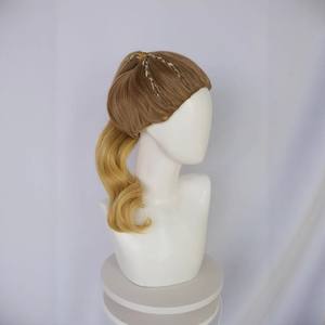 Zombies 4 Vampire Dawn Cosplay perruque petite dentelle transparente étanche résistant à la chaleur Halloween fête Costume cheveux pour les femmes - Product Image 3