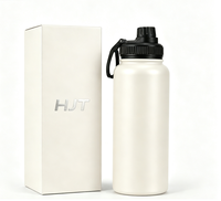 Bouteille isotherme grand volume 40 oz avec logo personnalisé, vente en gros, en acier inoxydable 304 avec couvercle sport pour activités de plein air