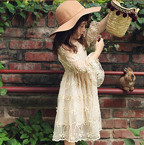 Nouvelles robes d'anniversaire blanches de qualité supérieure pour enfants filles de 3 ans - Product Image 2