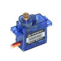 M0090 Servomoteur RC Super Micro pour Hobby et Bricolage, 180-240 Degrés, Engrenage Métallique, 9g, pour Kit de Pièces de Drone à Aile Fixe
