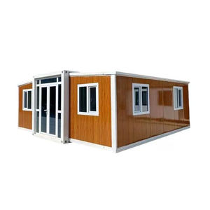Maison préfabriquée extensible de 40 pieds Villa mobile de luxe 40 pieds 20 pieds Maison préfabriquée en conteneur pliant avec 2 3 4 5 chambres à coucher - Product Image 5