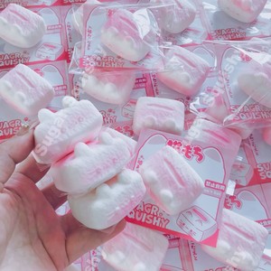 ของเล่นบีบข้าวปั้นรูปแมวน้อยสีชมพูสไตล์คาวาอี้  วัสดุ PU นุ่มมาก บรรเทาความเครียด ของขวัญสำหรับเด็กและผู้ใหญ่ - Product Image 3