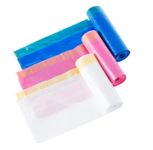 ถุงขยะแบบมีเชือกผูกปิดสนิท ถุงขยะพลาสติกแข็งแรงสำหรับขยะในครัวและการป้องกันของเหลว - Product Image 5