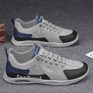 Zapatillas Deportivas Casuales Transpirables para Hombre, Ligeras, con Cordones, para Caminar, Cómodas, Antideslizantes, con Suela Suave, para Uso Diario - Product Image 3