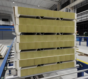 Chất lượng cao chống cháy magiê lõi bánh sandwich bảng điều khiển cho prefab nhà phòng khách kho bệnh viện-cho bên ngoài tường mái - Product Image 1