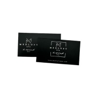 Carpeta de Presentación Profesional Ecológica Tamaño Carta A4 Personalizada Bolla con Logotipo en Relieve, Estampado en Lámina y Impresión en Papel