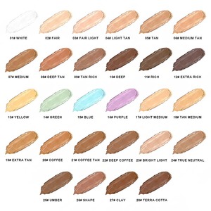 Ochain Private Label Palette de crème de fond de teint végétalien Correcteur compact pour le contour du visage Cernes Crème mate sans huile - Product Image 6