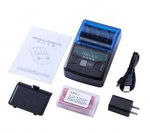 <span class=keywords><strong>Impresora</strong></span> de Etiquetas Térmica <span class=keywords><strong>Mini</strong></span> Bluetooth de 58mm, Inalámbrica, con Software SDK, para Tarjetas de Visita, Notas, Códigos de Barras, Compatible con Dymo POS - Product Image 6