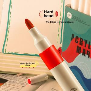 Student Art Markers Set Farben Cross-Border Hard Tip Acryl Sketch Marker Kunststoff material für Zeichnung und Graffiti - Product Image 4