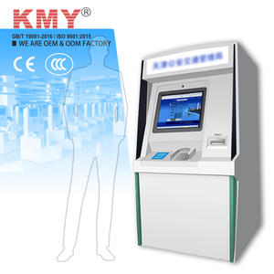 Kiosque d'<span class=keywords><strong>achat</strong></span> <span class=keywords><strong>de</strong></span> billets automatique pour ligne express d'aéroport, écran tactile, lecteur <span class=keywords><strong>de</strong></span> codes-barres, prise en charge OEM ODM SDK, acier laminé à froid - Product Image 3