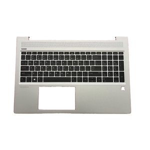 Nouveau original pour HP Probook 450 G6 450 G7 Palmrest boîtier supérieur avec clavier rétro-éclairé argent L45090-001 - Product Image 1