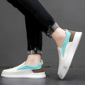 Baskets de marche et de tennis rétro de luxe à lacets en maille, respirantes, avec semelle intermédiaire en EVA souple, légères, de haute qualité et tendance - Product Image 6