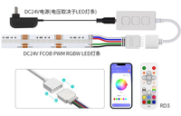 Contrôleur LED RGBW IoT double mode SP544E, 4 canaux, télécommande intelligente, commande vocale pour bande LED