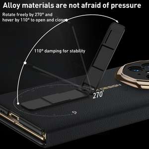 <span class=keywords><strong>Pour</strong></span> Huawei Mate XT Ultimate GKK Étui <span class=keywords><strong>de</strong></span> téléphone pliable magnétique avec 360 °   <span class=keywords><strong>Coque</strong></span> <span class=keywords><strong>de</strong></span> <span class=keywords><strong>protection</strong></span> intégrale avec béquille rotative - Product Image 5