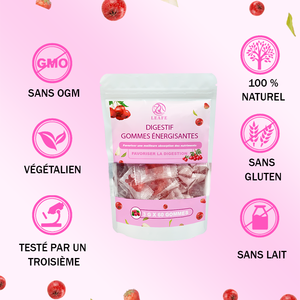 Permen Kunyah Penunjang Pencernaan Label Pribadi Kesehatan Wanita Serat Makanan Vitamin Enzim Pencernaan Suplemen Herbal - Product Image 6