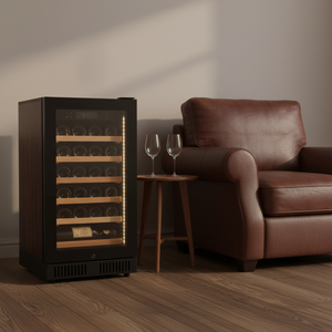 Nevera para Vinos de 68L con 20 <span class=keywords><strong>Botellas</strong></span>, Puerta de Una Sola Zona, Refrigerador para Bodega, Fabricación OEM - Product Image 5