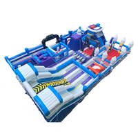 Le plus grand parc d'amusement gonflable géant d'Amérique Bounce House & Bouncy Playground une aventure de parc à thème palpitante