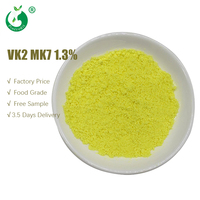 Poudre de Vitamine K2 Pure en Gros, Certifiée HACCP Chine, Prix Usine, 1,3% Menaquinone MK4 MK7