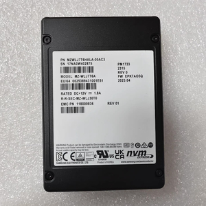 PM1733 7.68TB NVMe SSD MZWLJ7T6HALA-00AC3 118000836 ประสิทธิภาพความเร็วสูง รองรับอินเทอร์เฟซ NVMe เพื่อการถ่ายโอนข้อมูลที่รวดเร็ว รีเลีย - Product Image 1
