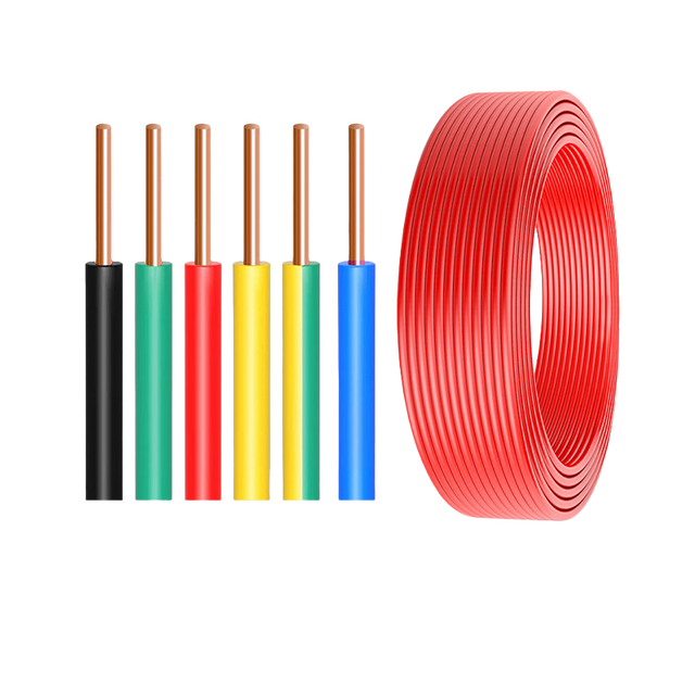 Low Price Electrical 1.5mm 2.5mm Cable H07V-U BV PVC Insulated Electrical Cables Wire Stranded for House Wiring