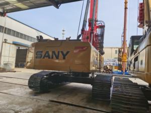 Gebruikt Sanny Sr235 Roterende Paalboorinstallatie 90% Nieuwe Hydraulische Pilling Rig Te Koop - Product Image 3