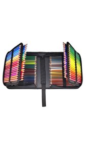 Crayon de couleur professionnel de haute qualité plomb principal 120 couleurs ensemble crayons de dessin non toxiques avec sac à main en toile pour les étudiants - Product Image 6