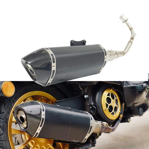 ระบบท่อไอเสียแบบเต็มระบบสำหรับ Vespa <span class=keywords><strong>Sprint</strong></span> / Primavera 125IE 150IE 3V / I Get สำหรับ Piaggio Liberty Exhaust ปี 2017~<span class=keywords><strong>2022</strong></span> - Product Image 6