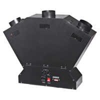 Machine à effets spéciaux de scène MOKE 180W à 3 têtes DMX512, machine à flammes pour fêtes, mariages, discothèques, théâtres, spectacles en direct