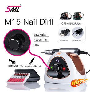 65W ad alta potenza professionale trapano per unghie 45,000 RPM micromotore per Manicure veloce e precisa include lime levigatrice per unghie - Product Image 2