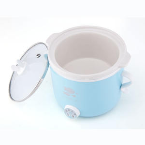 Cuisinière lente électrique intelligente de 1 litre avec minuterie numérique et couvercle en verre trempé - Product Image 3