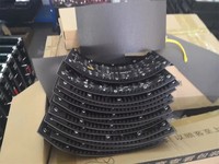 Modules LED créatifs de haute qualité P1.875, mur vidéo LED flexible d'intérieur, affiche numérique, écran incurvé souple intelligent OEM