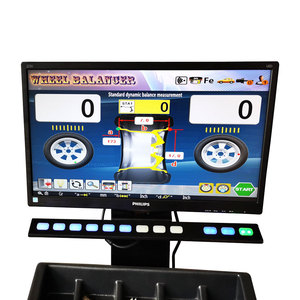 JOHNHAM Écran LCD Équilibreur de roue de voiture avec verrouillage manuel avec lève-roue JWB680 + JWL80 - Product Image 5