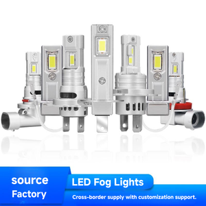 Bombilla de faro LED superbrillante de 50W, ajuste Universal para <span class=keywords><strong>Audi</strong></span> Q7 A6 CLA <span class=keywords><strong>A4</strong></span> XTS IX35 H11 Led 6000K, nueva luz azul, Color 3000K - Product Image 4