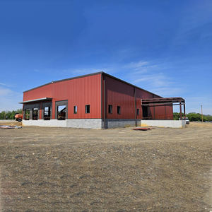 Pas encore d'avis Bâtiment préfabriqué à faible coût Vente à chaud Garages préfabriqués à ossature métallique Kits de construction Structure métallique <span class=keywords><strong>Garage</strong></span> - Product Image 2