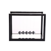 TG-Creative Berceau de Newton rectangulaire en ABS style miroir, style européen, décoration de bureau, ornement pour la maison, cadeau pour le bureau et les loisirs