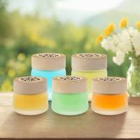 Diffuseur d'arômes de luxe pour voiture en baume solide en pot, parfum premium longue durée, senteur subtile, décoration intérieure pour homme