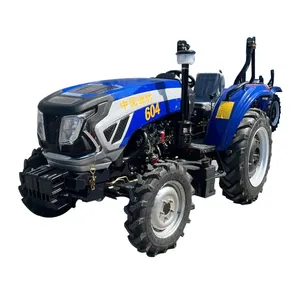 Mini Tractor Trucks Agriculture Lawn Mower Tractor Farm Tractor 4x4 4wd 50 Hp 60 Hp 70 Hp Kaixiang Brand New For Farming