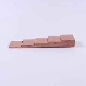 บล็อกทองแดงสำหรับสอบเทียบ Xtester-5-step Wedge test Block ขนาด 2.5,5,7.5,10,12.5 มม. รุ่น 009 - Product Image 2