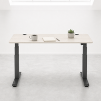 Cadre de bureau électrique à double moteur, 3 positions, réglable en hauteur, pour poste de travail de bureau