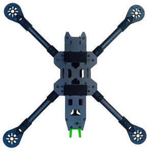FPV Marco de Dron plegable de 10 pulgadas para drones comerciales de cuadricóptero - Product Image 1