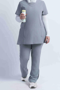 Uniformes Médicos OEM para Hospital, Conjuntos de Uniformes de Enfermería de Algodón y Poliéster, Uniformes Médicos Personalizados de Alta Calidad, Uniformes Médicos Unisex - Product Image 3