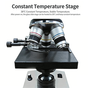 38 ℃   Digitale microscoop met constante temperatuur voor analyse van dierlijk sperma, geschikt voor dierenartspraktijken, dierenziekenhuizen, boerderijen en veterinair gebruik. - Product Image 4